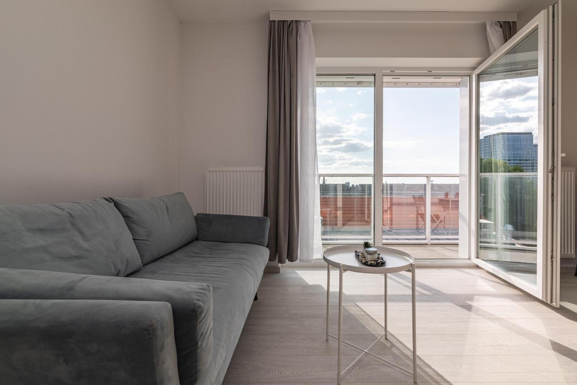 Witolda Riverside Apartments - Balcony, City View - By Rentujemy 弗罗茨瓦夫 外观 照片