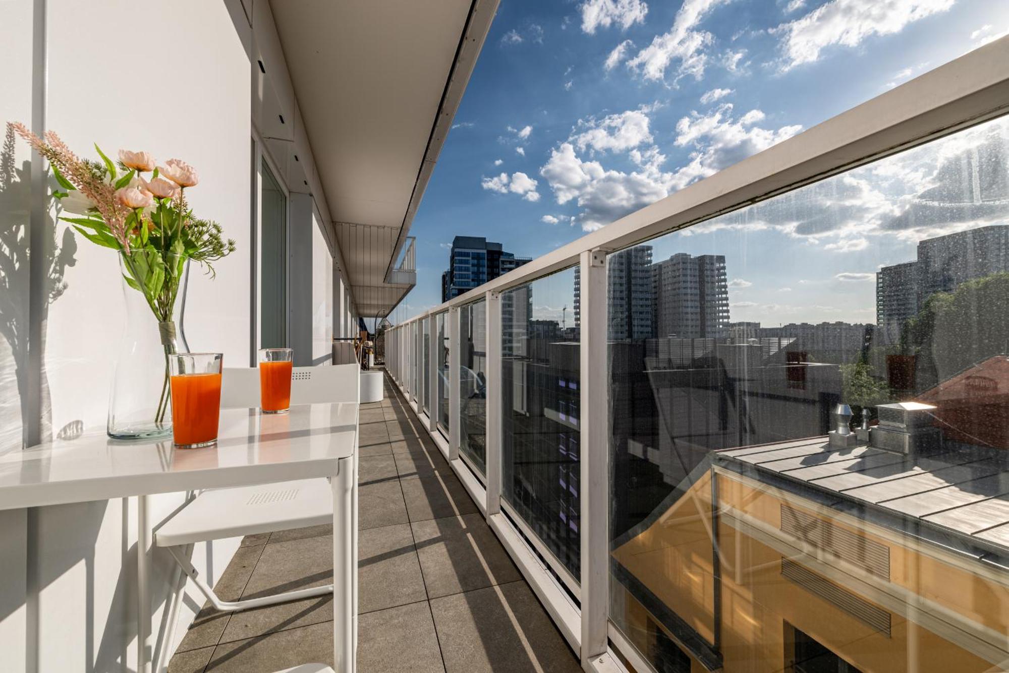 Witolda Riverside Apartments - Balcony, City View - By Rentujemy 弗罗茨瓦夫 外观 照片